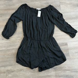 Brand new with tags. Don’t Ask Why black romper. Size: O/S. Fits like a small.